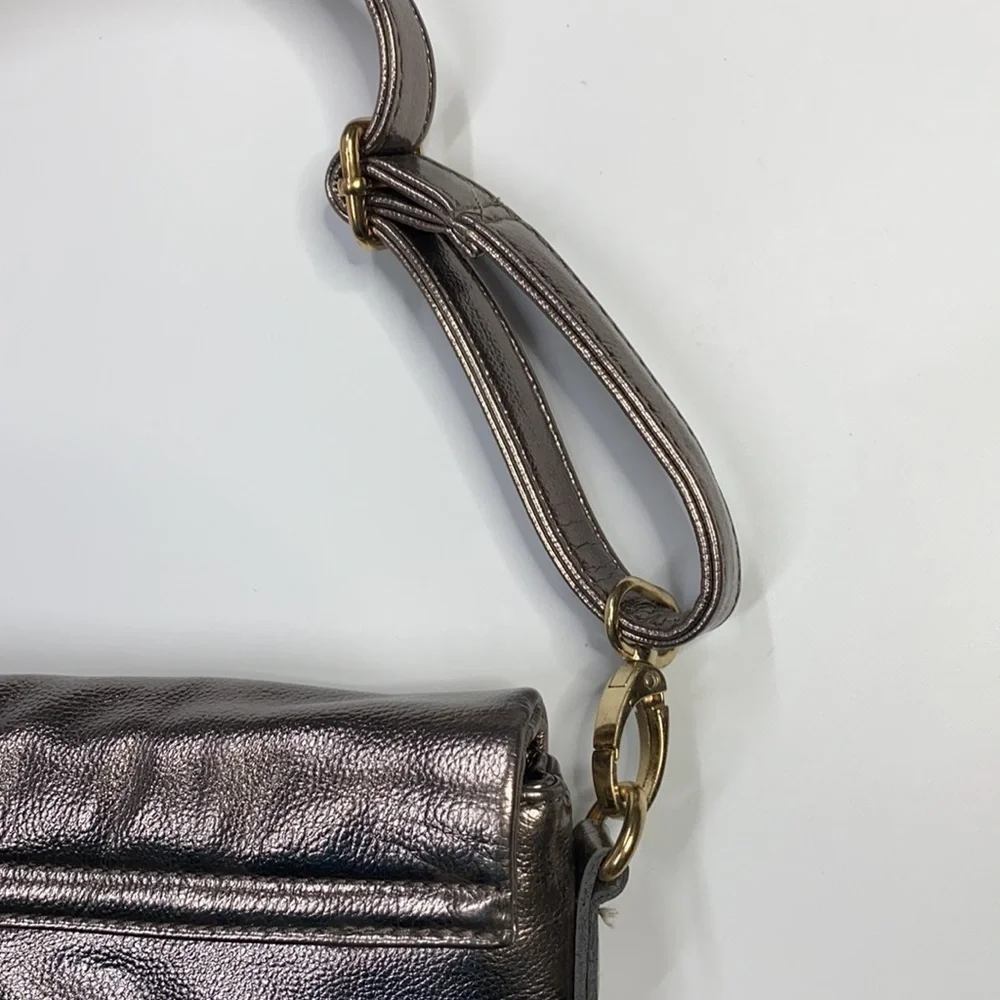 KimChi Blue Silver Crossbody Purse/Bag NWT